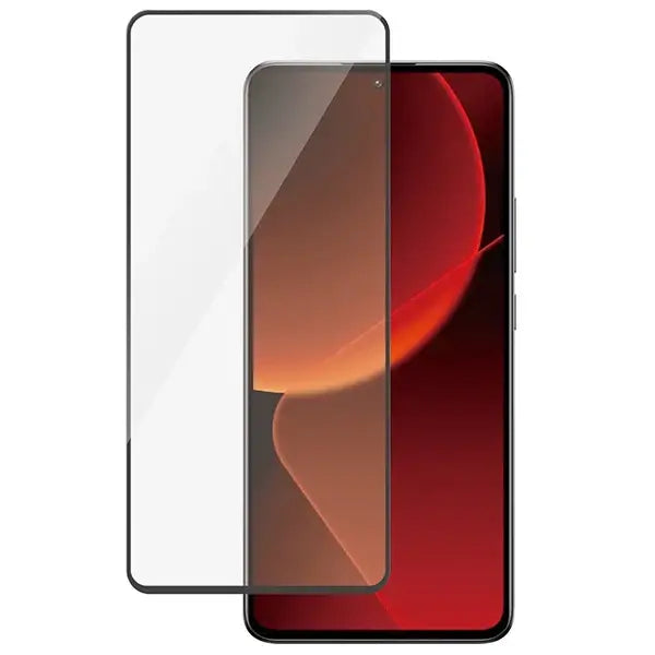 PanzerGlass Ultra-Wide Fit Antibacterial Tempered Glass for Xiaomi 13T / 13T Pro - With Black Frame - Cell phone