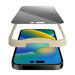 PanzerGlass Ultra-Wide Fit Tempered Glass Antibacterial Privacy with Positioner for iPhone 14 Pro - Cell phone tempered
