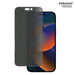 PanzerGlass Ultra-Wide Fit Tempered Glass Antibacterial Privacy with Positioner for iPhone 14 Pro Max - Cell phone