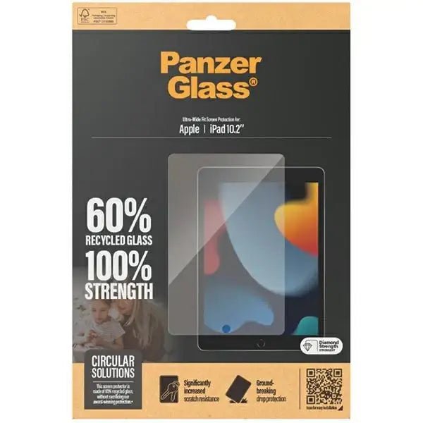 PanzerGlass Ultra-Wide Fit tempered glass for iPad 10.2’’ - Cell phone tempered glass<<<HurtelXML
