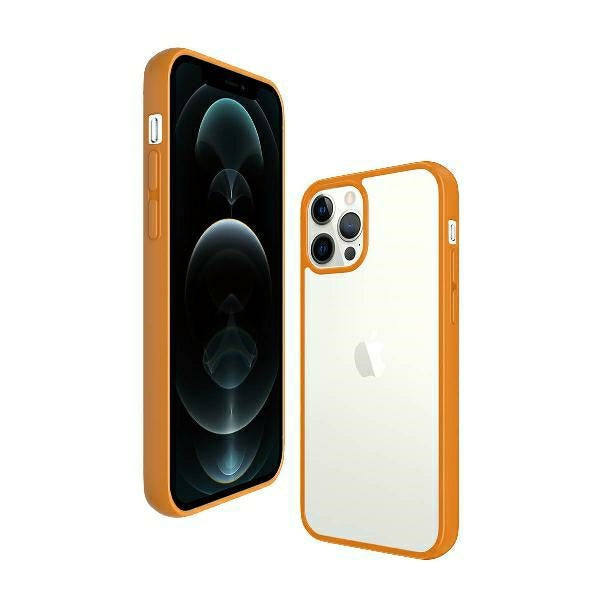 PanzerGlass ClearCase case for iPhone 12 Pro Max - transparent orange