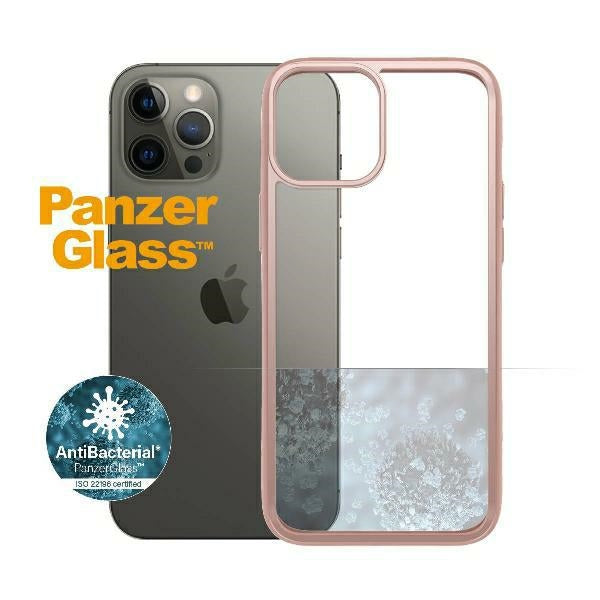 PanzerGlass ClearCase case for iPhone 12 Pro Max - transparent and pink