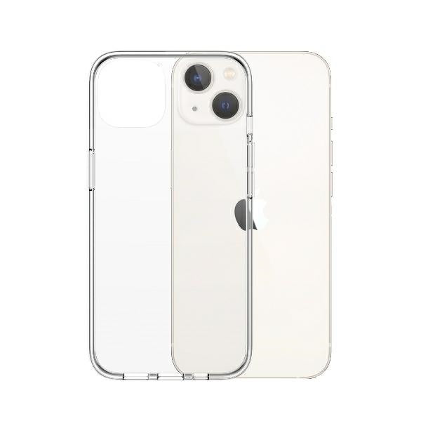 PanzerGlass ClearCase antibacterial case with Military Grade certificate for iPhone 13 / 14 / 15 - transparent