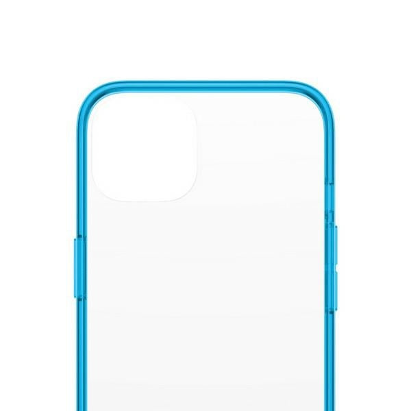 PanzerGlass ClearCase antibacterial case with Military Grade certificate for iPhone 13 / 14 / 15 - transparent blue