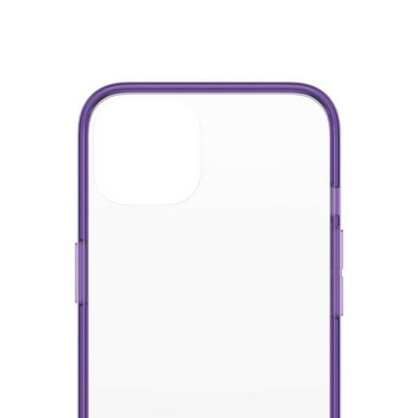 PanzerGlass ClearCase antibacterial case with Military Grade certificate for iPhone 13 / 14 / 15 - transparent purple