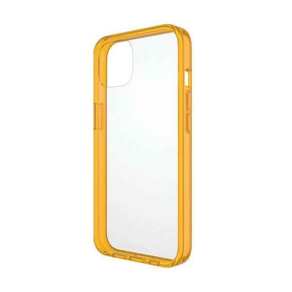 PanzerGlass ClearCase antibacterial case with Military Grade certificate for iPhone 13 / 14 / 15 - transparent yellow