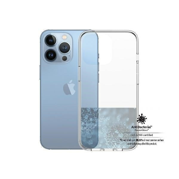 PanzerGlass ClearCase antibacterial Military Grade certified case for iPhone 13 Pro - transparent