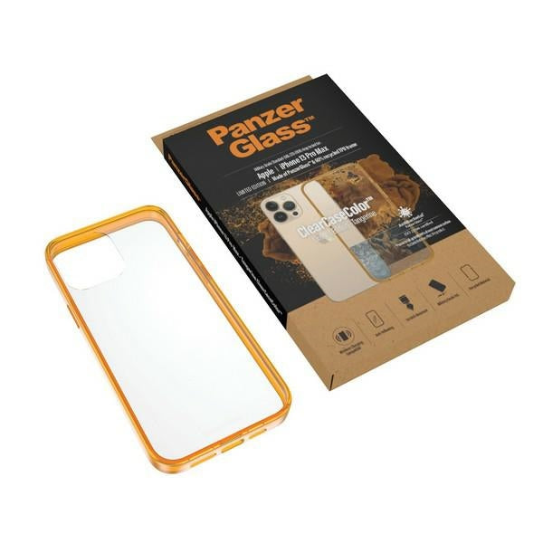 PanzerGlass ClearCase Antibacterial Military Grade Certified Case for iPhone 13 Pro Max - Transparent Yellow