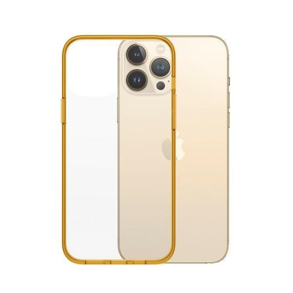 PanzerGlass ClearCase Antibacterial Military Grade Certified Case for iPhone 13 Pro Max - Transparent Yellow