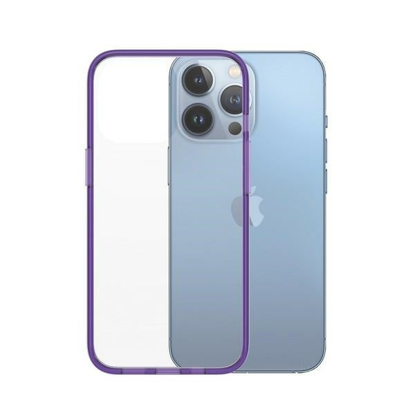 PanzerGlass ClearCase antibacterial Military Grade certified case for iPhone 13 Pro - transparent purple
