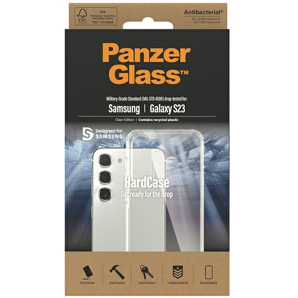 PanzerGlass ClearCase case for Samsung Galaxy S23 - transparent
