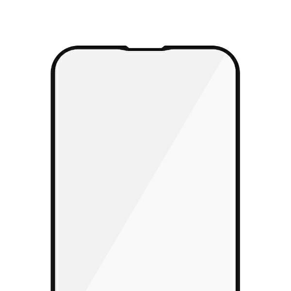 PanzerGlass E2E Microfracture antibacterial glass for iPhone 13 Pro Max - with black frame
