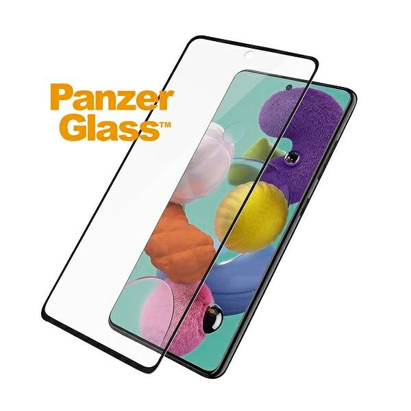 PanzerGlass E2E Regular tempered glass for Samsung Galaxy A51 - with black frame