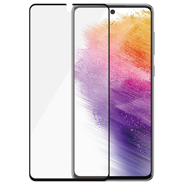 PanzerGlass E2E Regular tempered glass for Samsung Galaxy A73 - with black frame