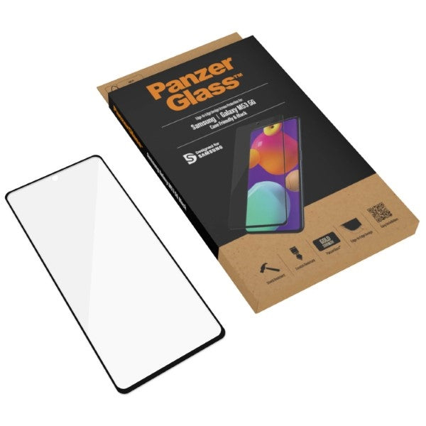 PanzerGlass E2E Regular tempered glass for Samsung Galaxy M53 - with black frame