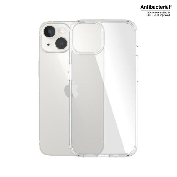 PanzerGlass HardCase antibacterial Military Grade certified case for iPhone 14 / 15 / 13 - transparent