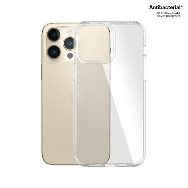 PanzerGlass HardCase antibacterial Military Grade certified case for iPhone 14 Pro Max - transparent