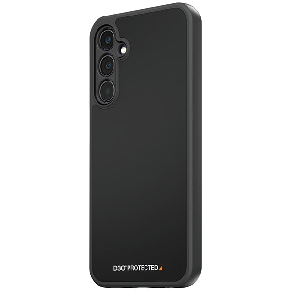PanzerGlass HardCase with D3O® Bio and Military Grade Certification for Samsung Galaxy A25 5G - Transparent and Black