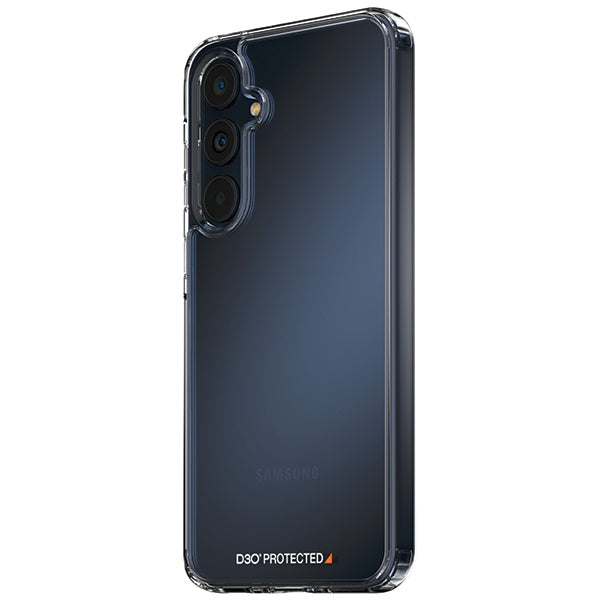 PanzerGlass HardCase with D3O® Bio and Military Grade certification for Samsung Galaxy A35 5G - transparent