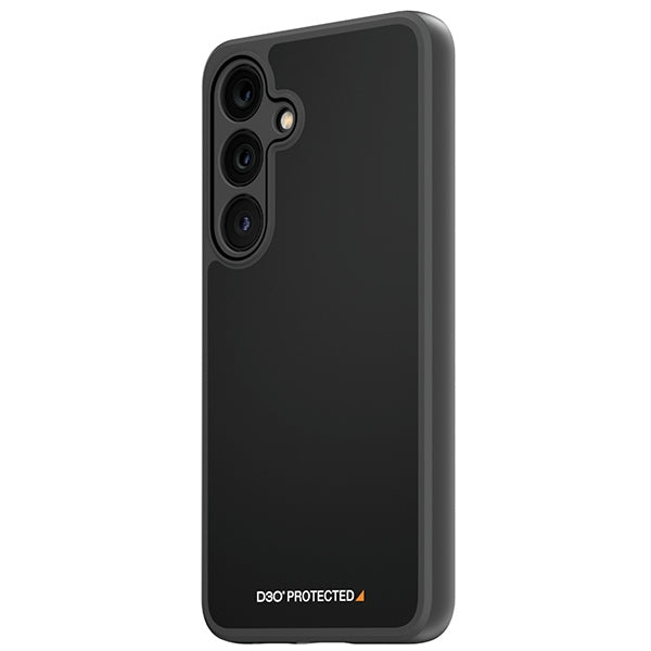 PanzerGlass HardCase with D3O® Bio and Military Grade Certification for Samsung Galaxy S24 - Transparent and Black