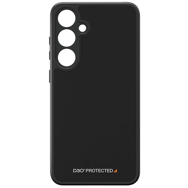 PanzerGlass HardCase with D3O® Bio and Military Grade certification for Samsung Galaxy S24+ - transparent and black