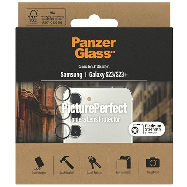 PanzerGlass Picture Perfect camera protection for Samsung Galaxy S23 / S23+