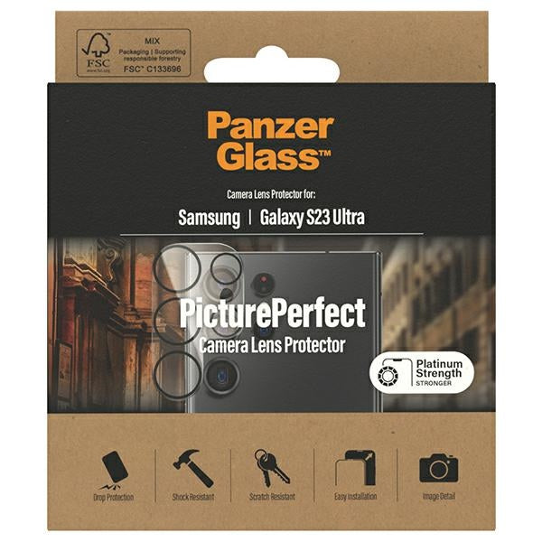 PanzerGlass Picture Perfect camera protection for Samsung Galaxy S23 Ultra