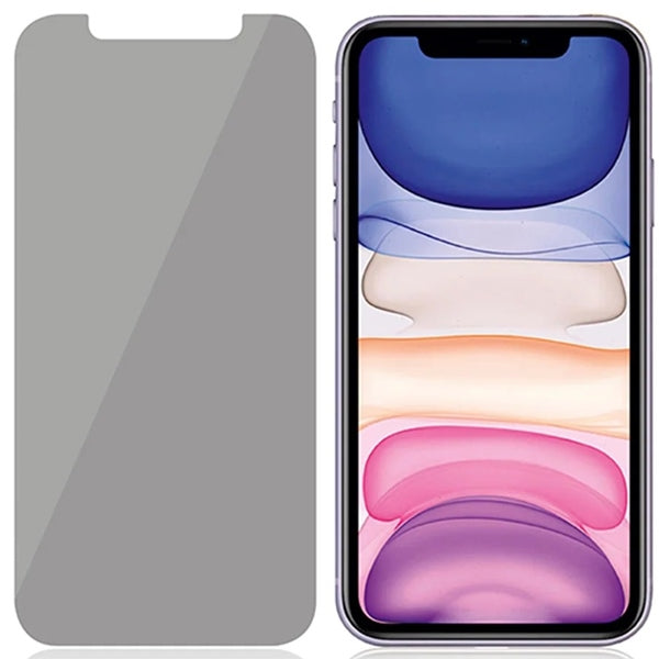 PanzerGlass Standard Fit tempered glass privatized for iPhone XR/11