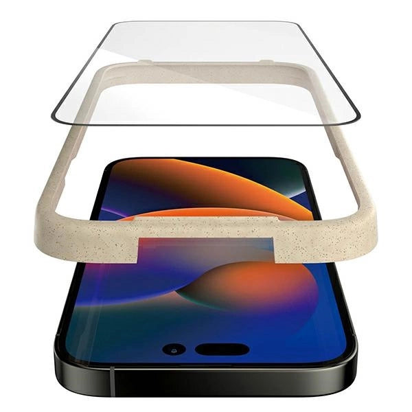 PanzerGlass Ultra-Wide Fit Antibacterial Tempered Glass with Positioner for iPhone 14 Pro Max