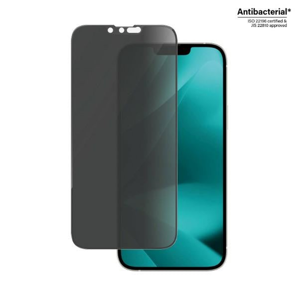 PanzerGlass Ultra-Wide Fit Tempered Glass Antibacterial Privacy for iPhone 14 Plus/13 Pro Max