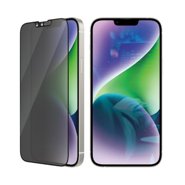 PanzerGlass Ultra-Wide Fit Tempered Glass Antibacterial Privacy for iPhone 14 Plus/13 Pro Max