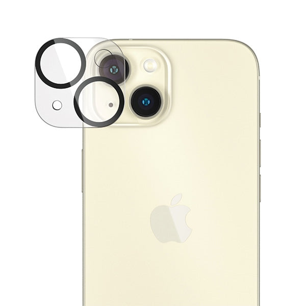 PanzerGlass Bundle 3in1 set transparent case + foil + camera cover for iPhone 15