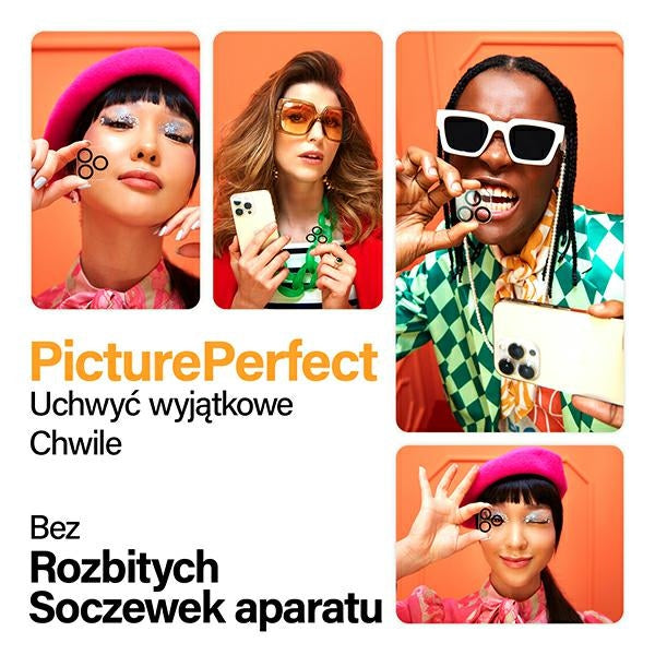 PanzerGlass Picture Perfect camera protection for iPhone 15 / 15 Plus - with black frame
