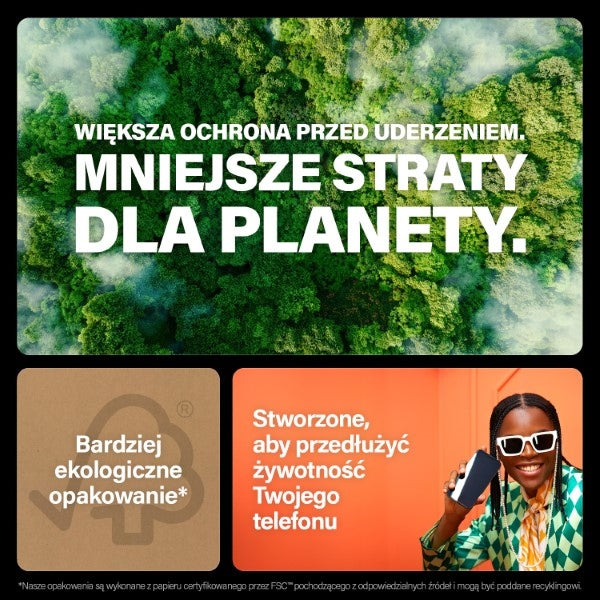 PanzerGlass Re:fresh Glass for iPhone 15 Plus with a positioner