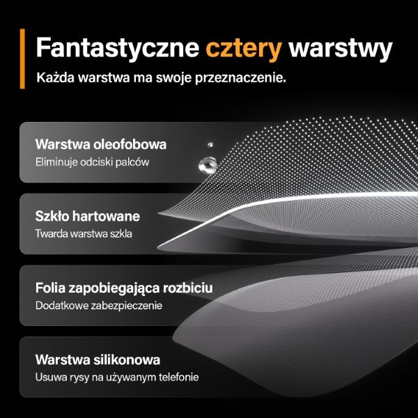PanzerGlass Ultra-Wide Fit Tempered Glass with Glare and Blue Light Filter with Positioner for iPhone 15