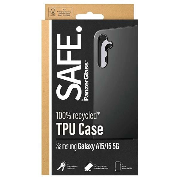 SAFE by PanzerGlass case for Samsung Galaxy A15 / A15 5G - black