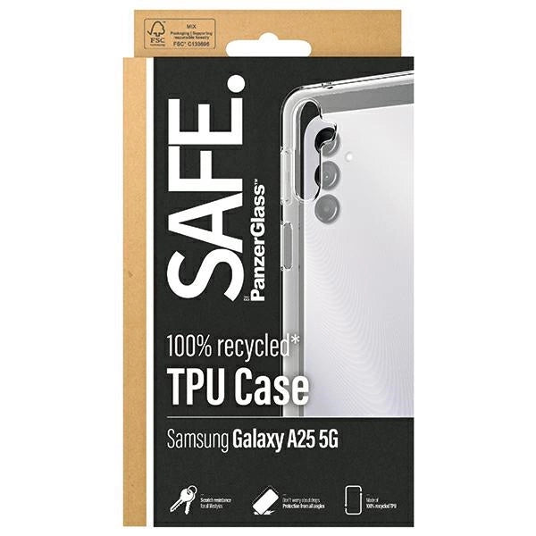 SAFE by PanzerGlass case for Samsung Galaxy A25 5G - transparent