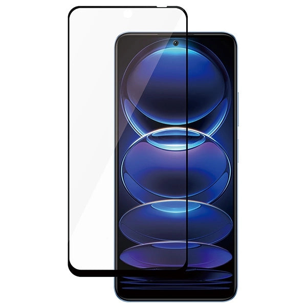 SAFE by PanzerGlass Ultra-Wide Fit Tempered Glass on Xiaomi Redmi Note 12 5G / 12 4G / Poco X5 - with Black Frame
