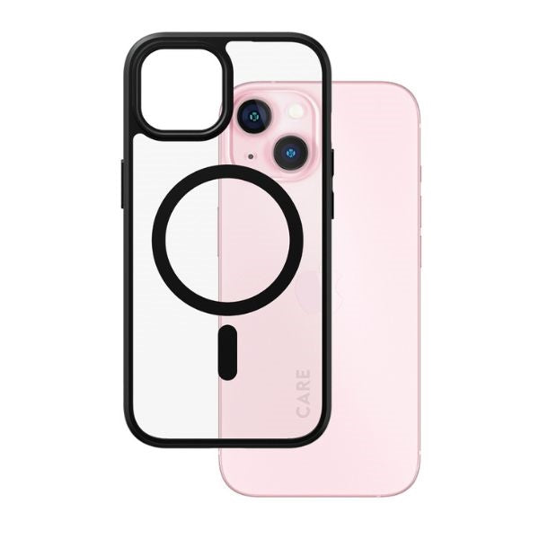 CARE by PanzerGlass Urban Combat Case MagSafe for iPhone 15 - Black