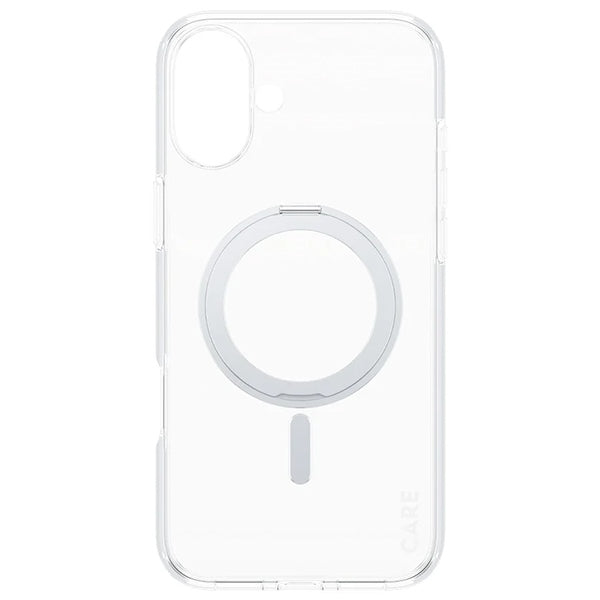 CARE by PanzerGlass Feature Kickstand Case iPhone 16 Plus 6.7" silver/silver MagSafe 1327