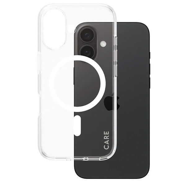 CARE by PanzerGlass Flagship Case iPhone 16 6.1" white/white MagSafe 1337