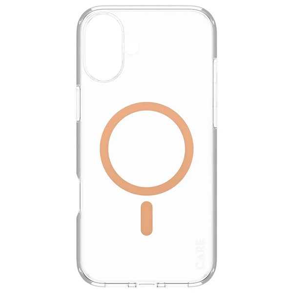 CARE by PanzerGlass Flagship Case iPhone 16 Plus 6.7" peach/peachy MagSafe 1375