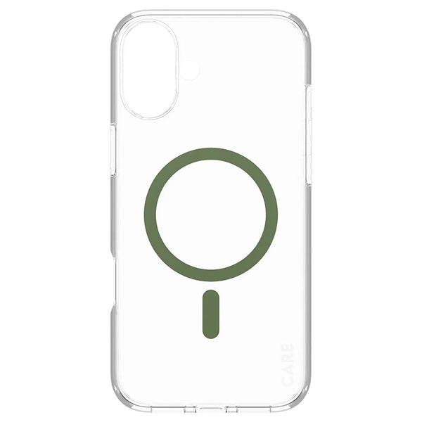 CARE by PanzerGlass Flagship Case iPhone 16 Plus 6.7" green/green MagSafe 1371