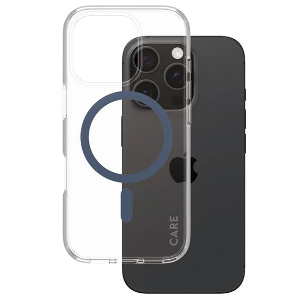 CARE by PanzerGlass Flagship Case iPhone 16 Pro 6.3" blue/blue MagSafe 1366
