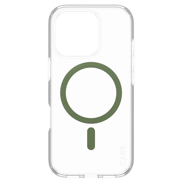 CARE by PanzerGlass Flagship Case iPhone 16 Pro 6.3" green/green MagSafe 1370