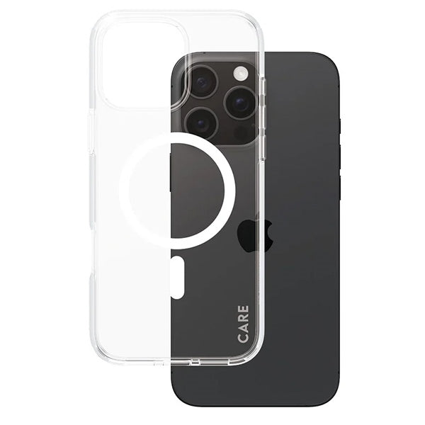 CARE by PanzerGlass Flagship Case iPhone 16 Pro Max 6.9" white/white MagSafe 1340
