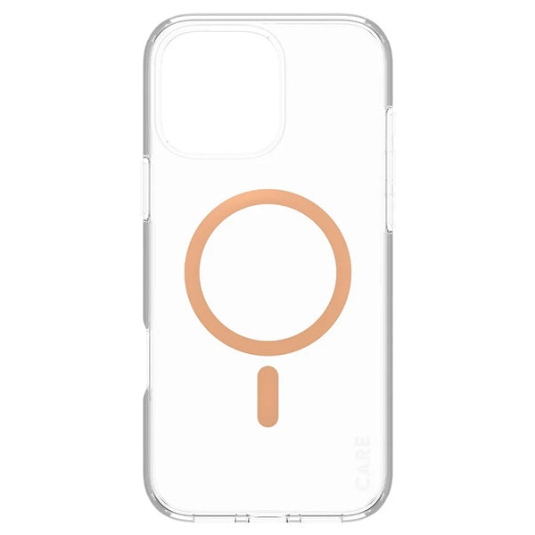 CARE by PanzerGlass Flagship Case iPhone 16 Pro Max 6.9" peach/peachy MagSafe 1376
