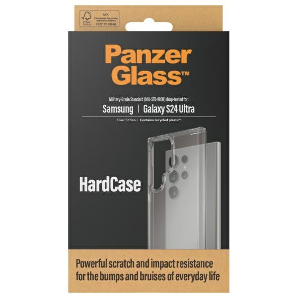 PanzerGlass HardCase Military grade for Samsung Galaxy S24 Ultra - transparent
