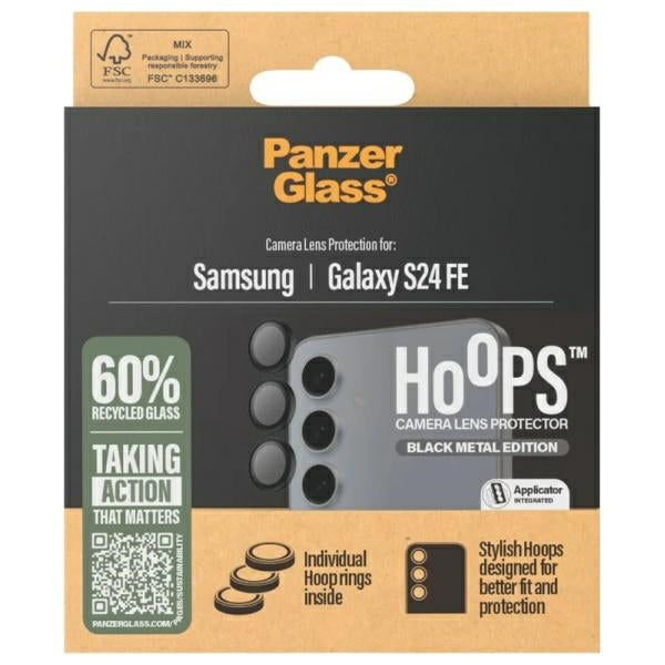 PanzerGlass Hoops Camera Case for Samsung Galaxy S23 FE - Black