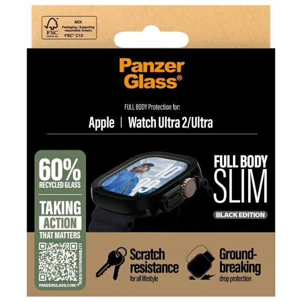 PanzerGlass Full Body Slim Apple Watch Ultra 2 / Ultra 49mm black/black 3718